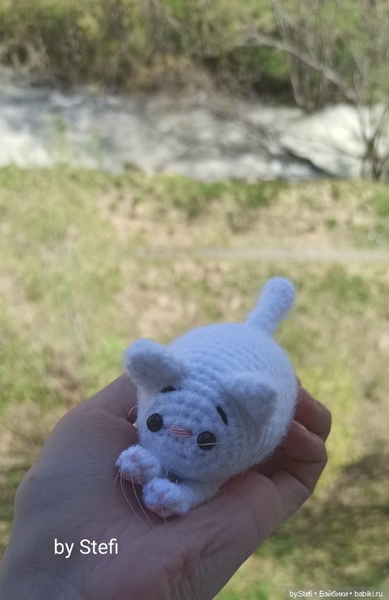 Котёнок Пушок — Вязаные игрушки и амигуруми: крючком (фото 3)