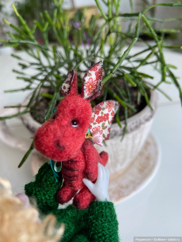 К нам прилетел Дракончик — Домашние фото авторских игрушек: Тедди (фото 10)