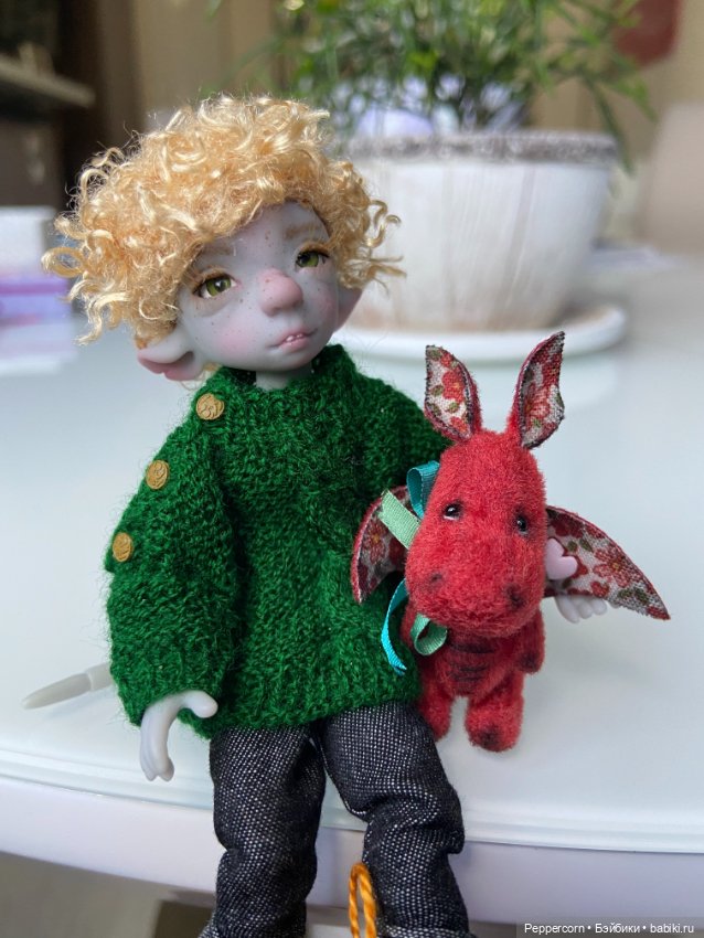 К нам прилетел Дракончик — Домашние фото авторских игрушек: Тедди