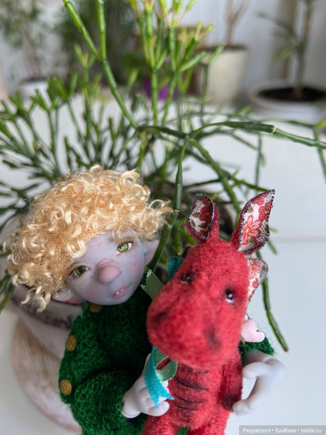 К нам прилетел Дракончик — Домашние фото авторских игрушек: Тедди