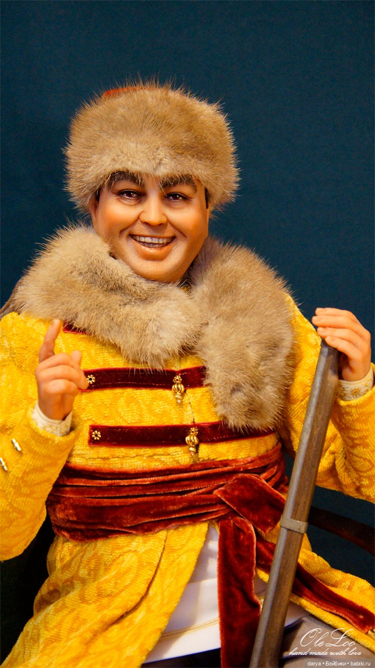 Портретная кукла Оксаны Панченко