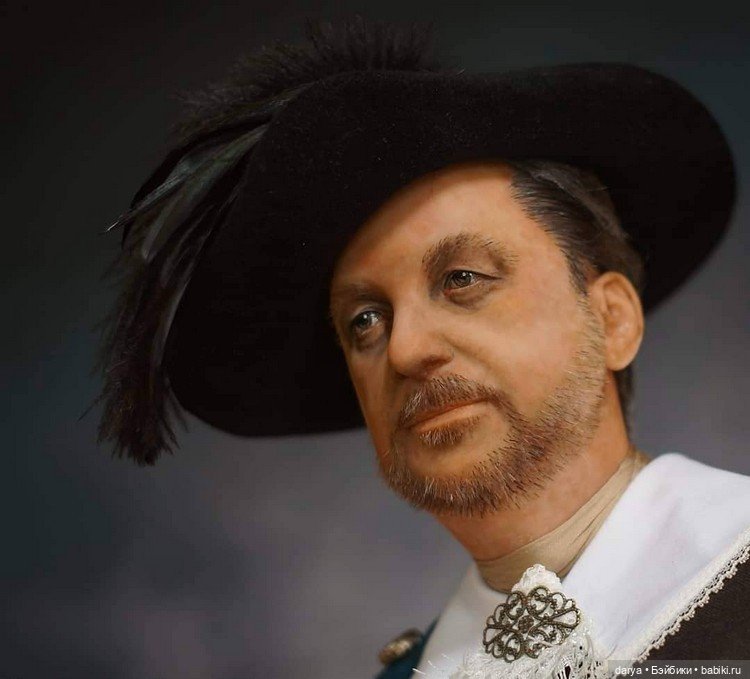 Портретная кукла Оксаны Панченко