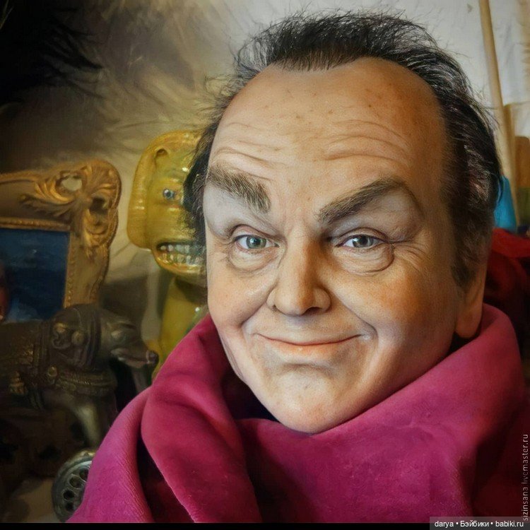 Портретная кукла Оксаны Панченко