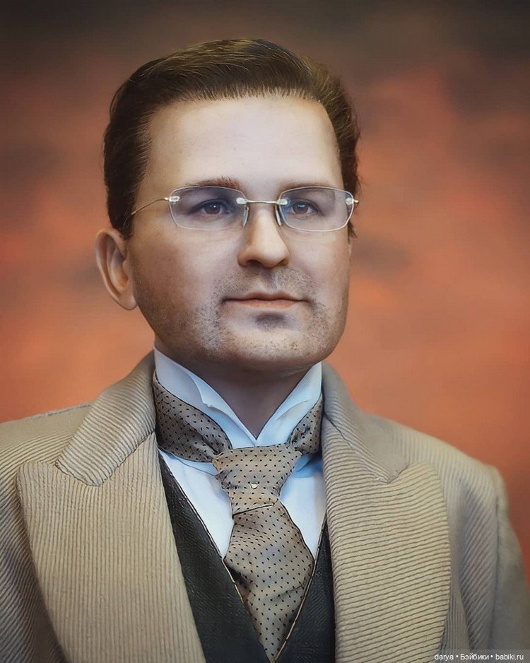 Портретная кукла Оксаны Панченко