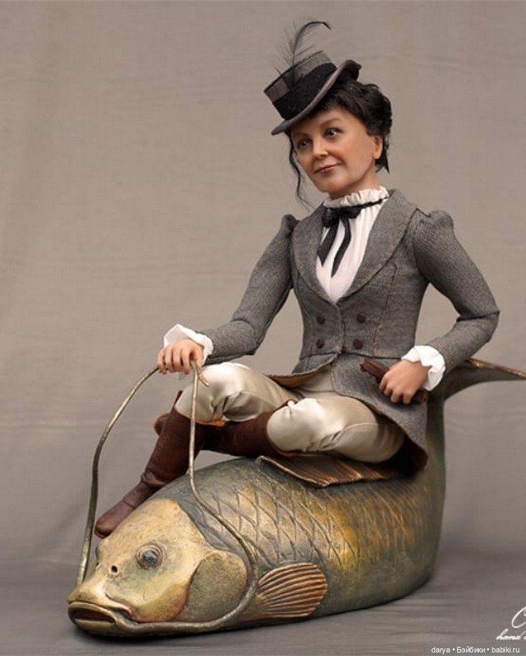 Портретная кукла Оксаны Панченко (фото 3)