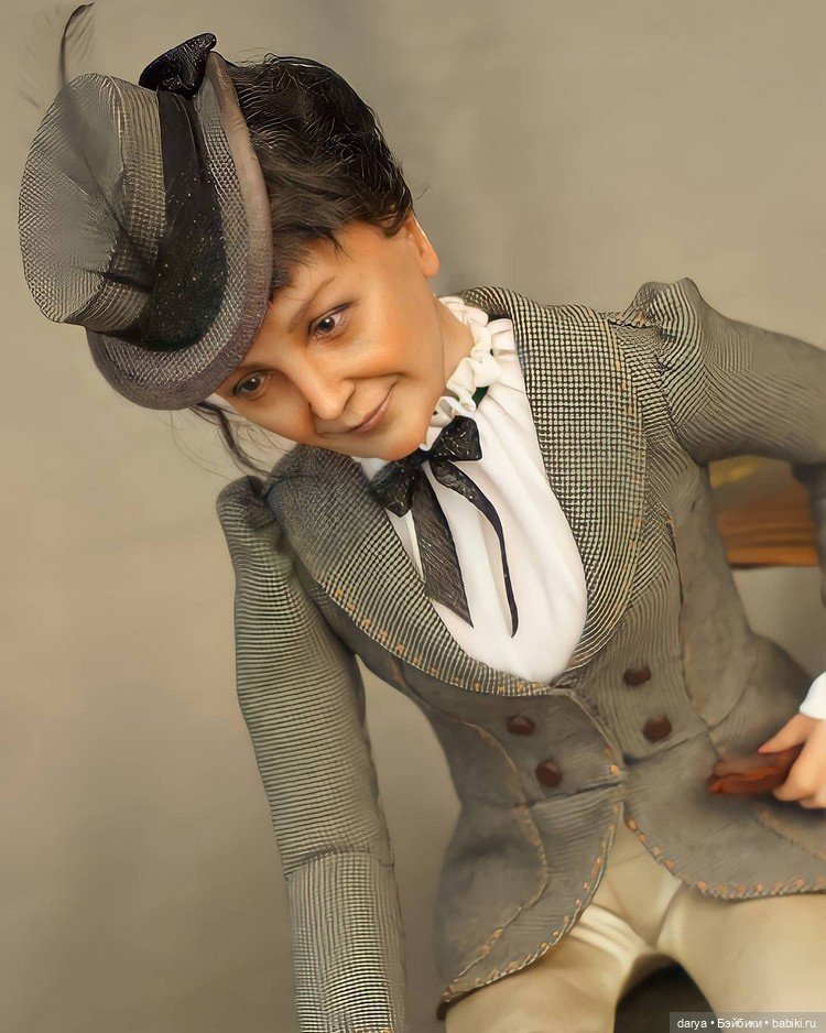 Портретная кукла Оксаны Панченко (фото 4)