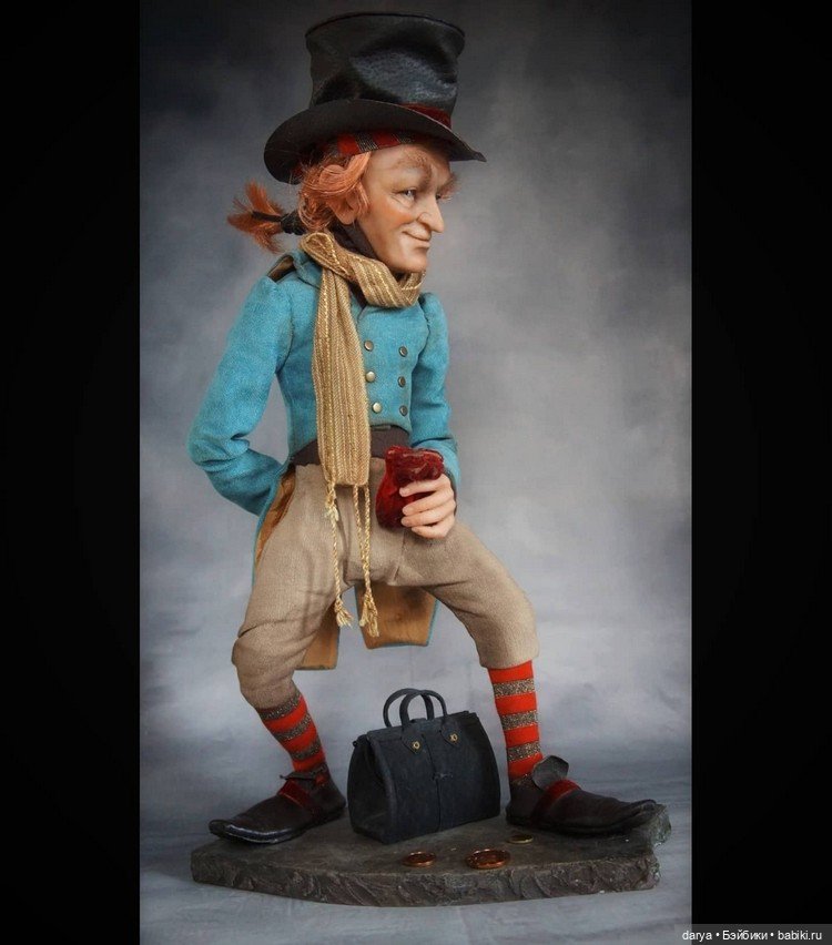 Портретная кукла Оксаны Панченко