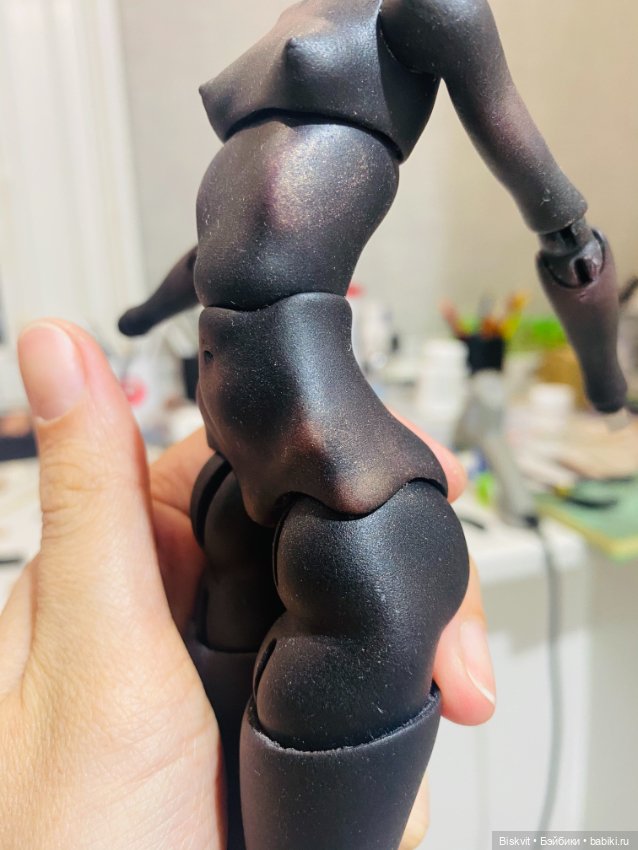 По запросам показываю совсем чёрных кукол (фото 7)