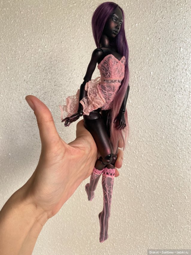 По запросам показываю совсем чёрных кукол