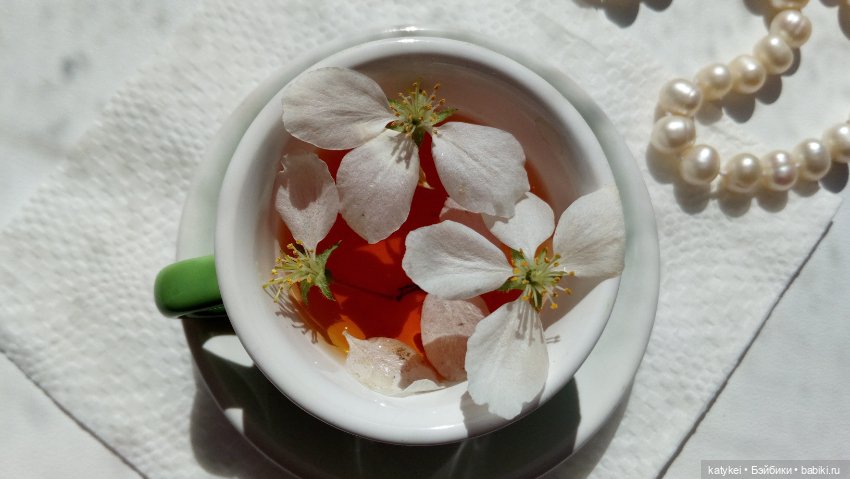 Чай с отцветшим яблоневым цветом (фото 10)