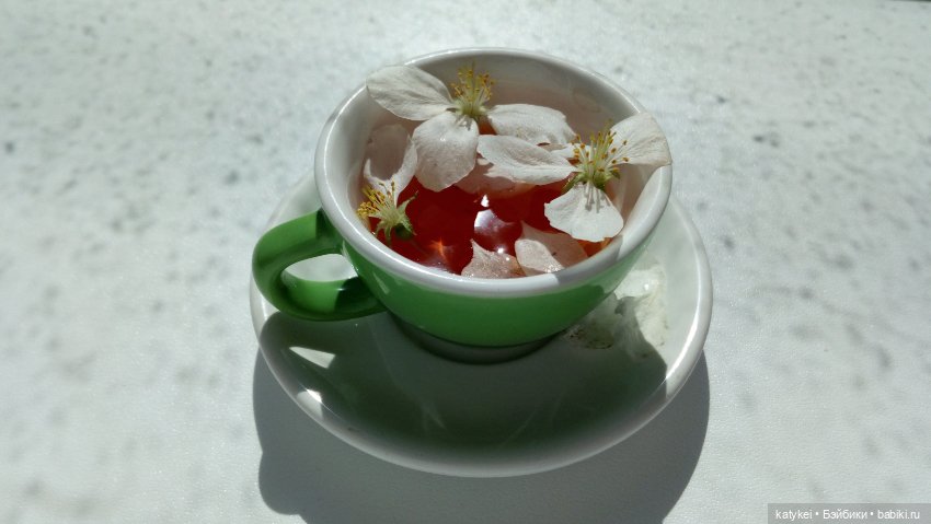 Чай с отцветшим яблоневым цветом (фото 9)