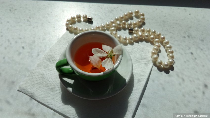 Чай с отцветшим яблоневым цветом (фото 4)