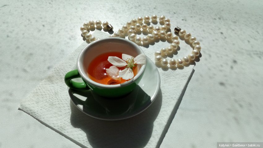 Чай с отцветшим яблоневым цветом (фото 6)