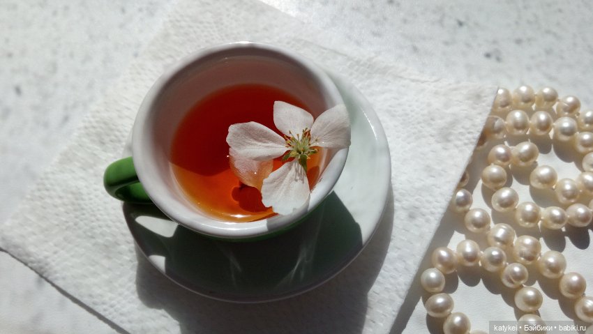 Чай с отцветшим яблоневым цветом (фото 5)