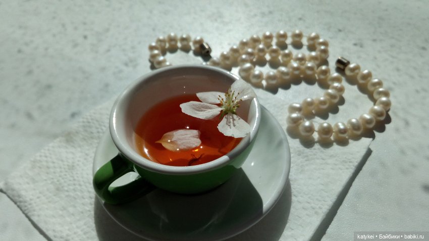 Чай с отцветшим яблоневым цветом (фото 8)
