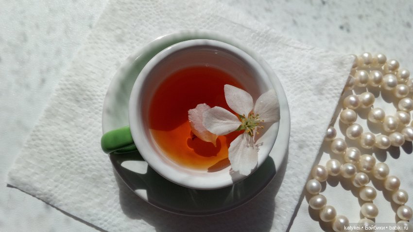 Чай с отцветшим яблоневым цветом (фото 3)