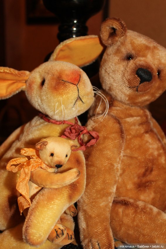 Мишки двойняшки Глазуновой Анны