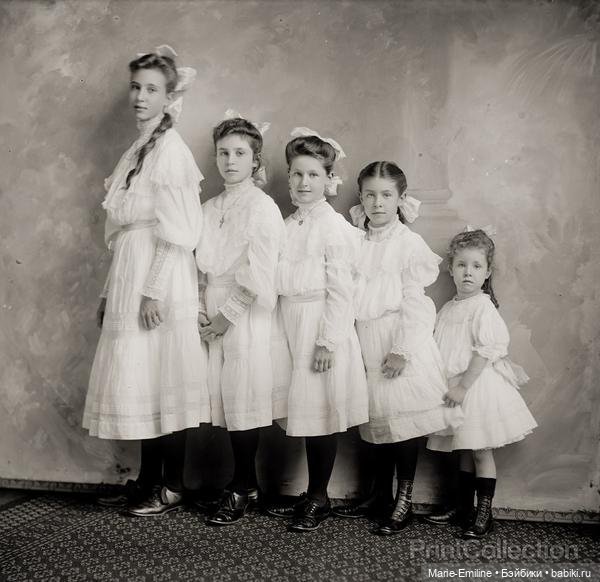 Дети из прошлого, и их наряды