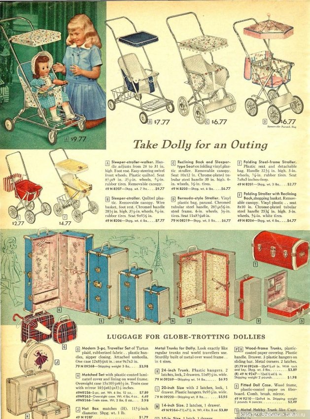 Каталог США 1958 год — Винтажные куклы ГДР (Немки): Бигги (фото 8)