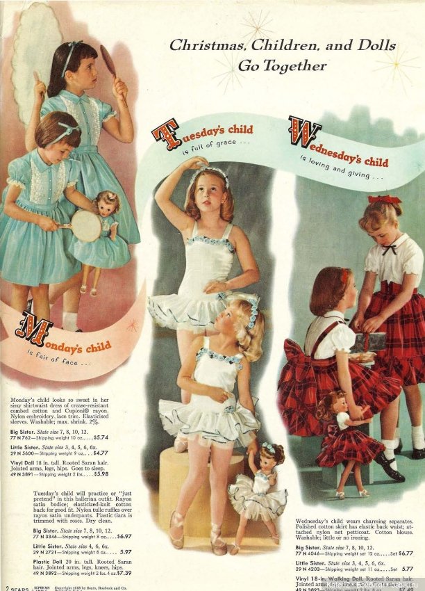 Каталог США 1958 год — Винтажные куклы ГДР (Немки): Бигги (фото 2)
