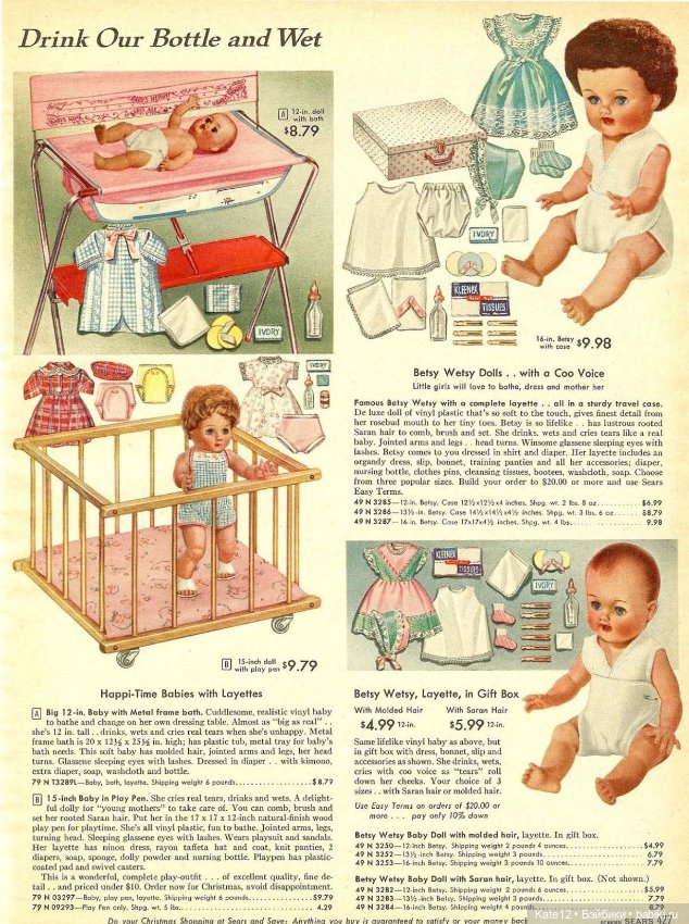 Каталог США 1958 год — Винтажные куклы ГДР (Немки): Бигги