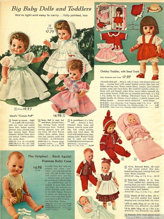 Каталог США 1958 год — Винтажные куклы ГДР (Немки): Бигги