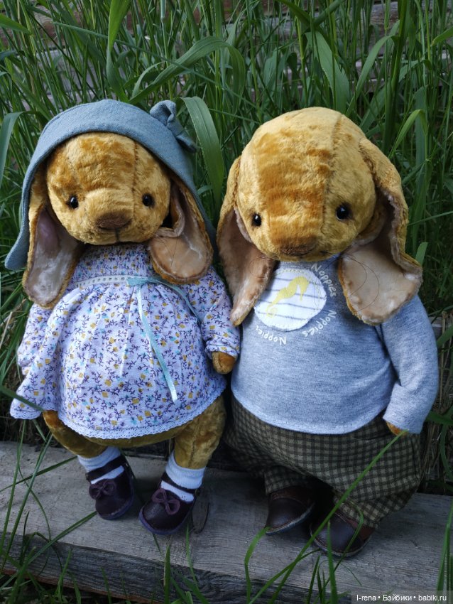 Даня и Таша — Авторские мишки Тедди и друзья: фото