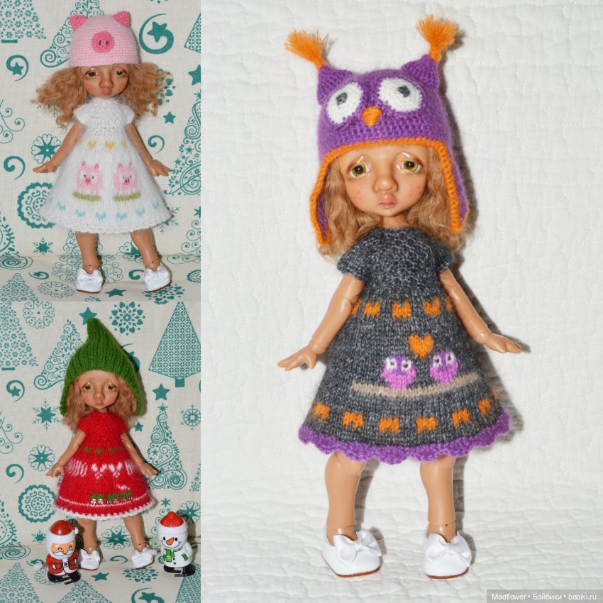 Куклы yosd: Tillie Kaye Wiggs, Robin Cosmodolls, Annie Nikki Britt, Nefer Kane