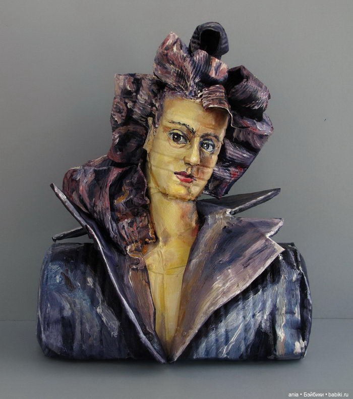 Бюсты из консервных банок Allan Rubin, США