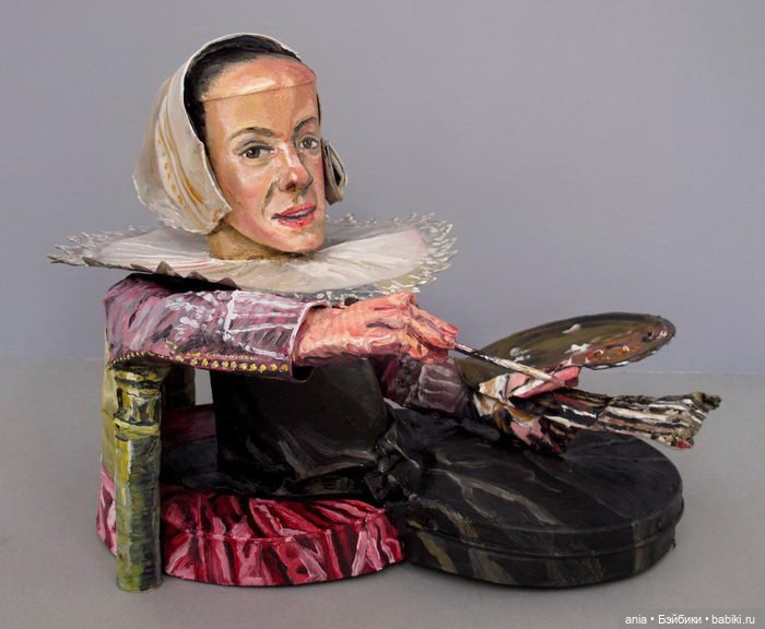 Бюсты из консервных банок Allan Rubin, США (фото 4)