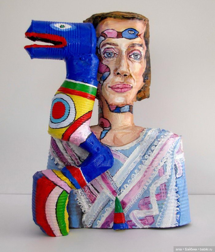 Бюсты из консервных банок Allan Rubin, США (фото 9)