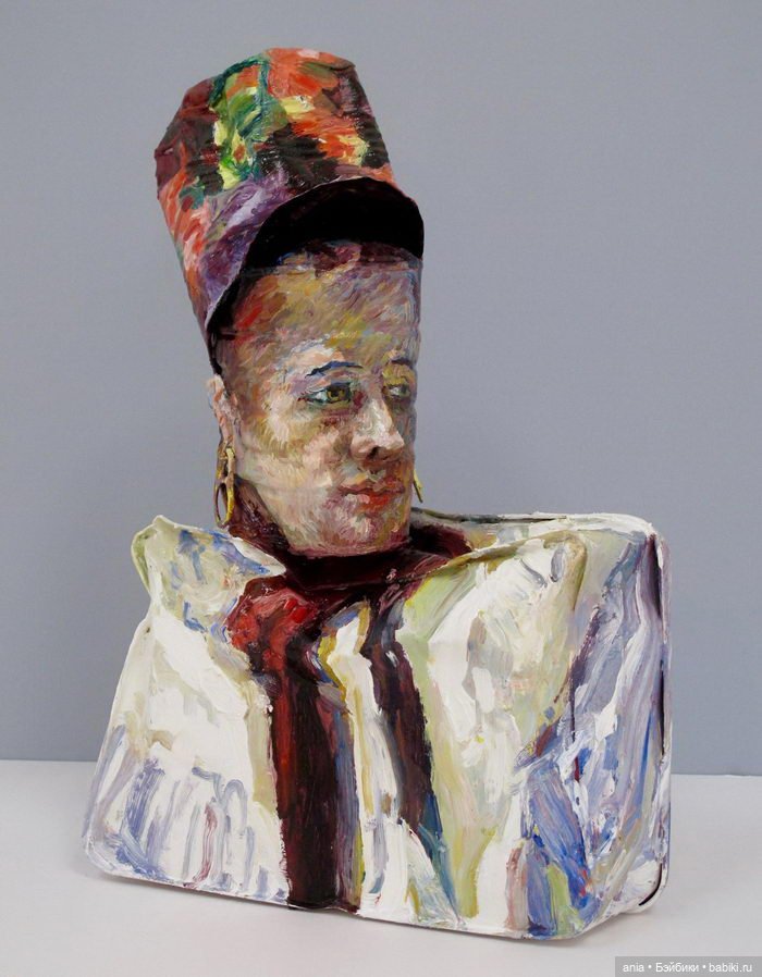 Бюсты из консервных банок Allan Rubin, США (фото 2)