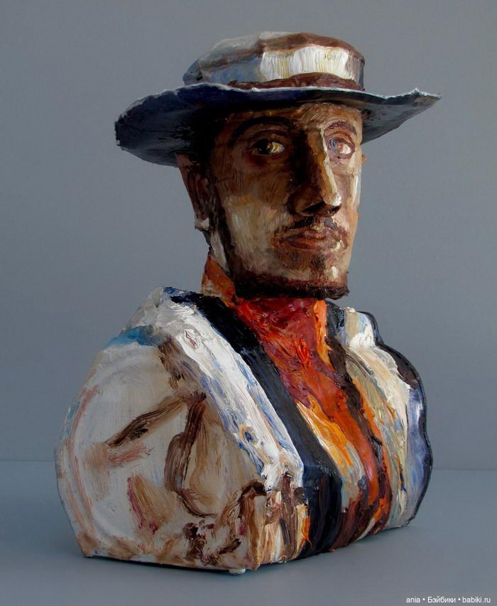 Бюсты из консервных банок Allan Rubin, США (фото 10)
