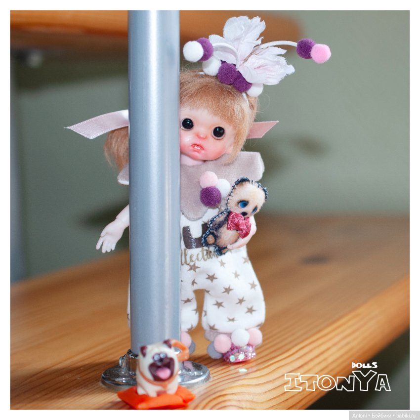 Моя первая "КАРМАННАЯ" кукла (фото 3)