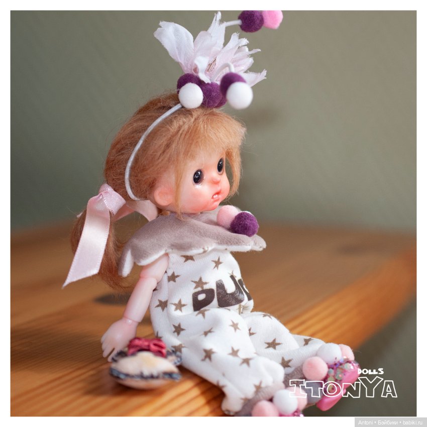 Моя первая "КАРМАННАЯ" кукла (фото 2)