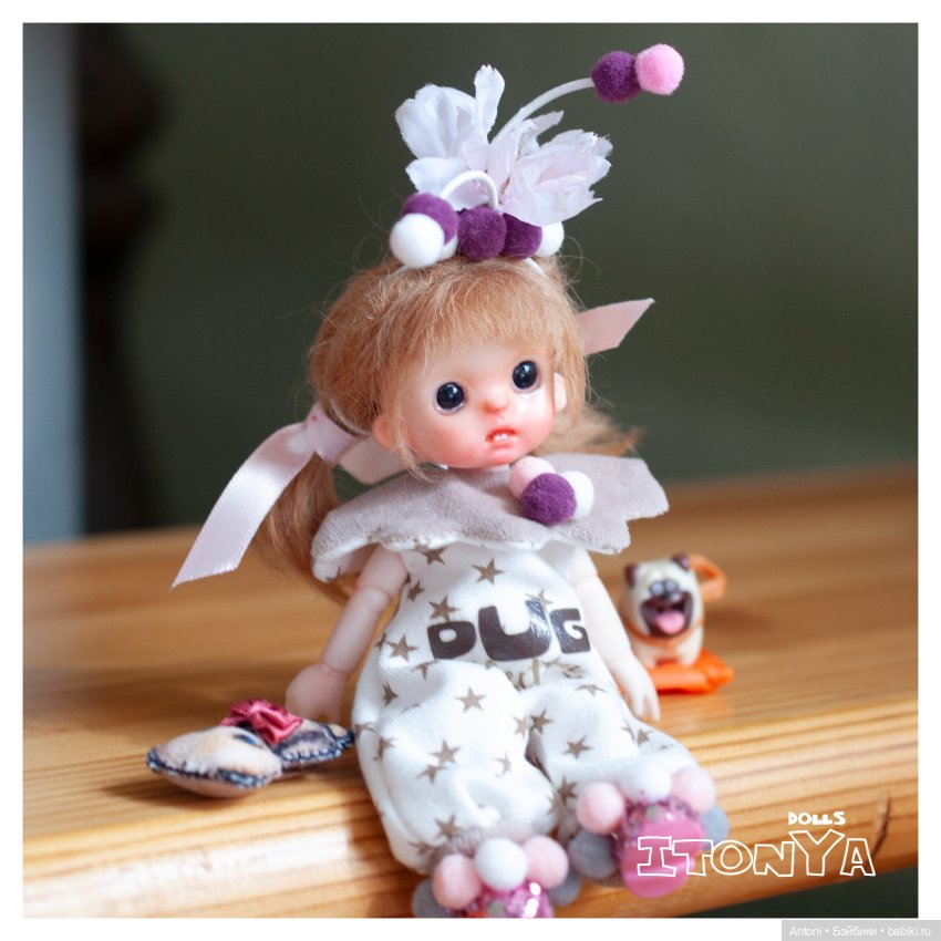 Моя первая "КАРМАННАЯ" кукла