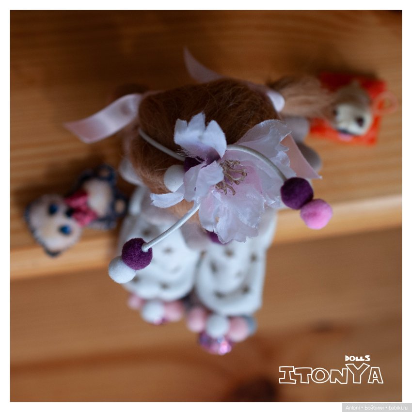 Моя первая "КАРМАННАЯ" кукла (фото 5)