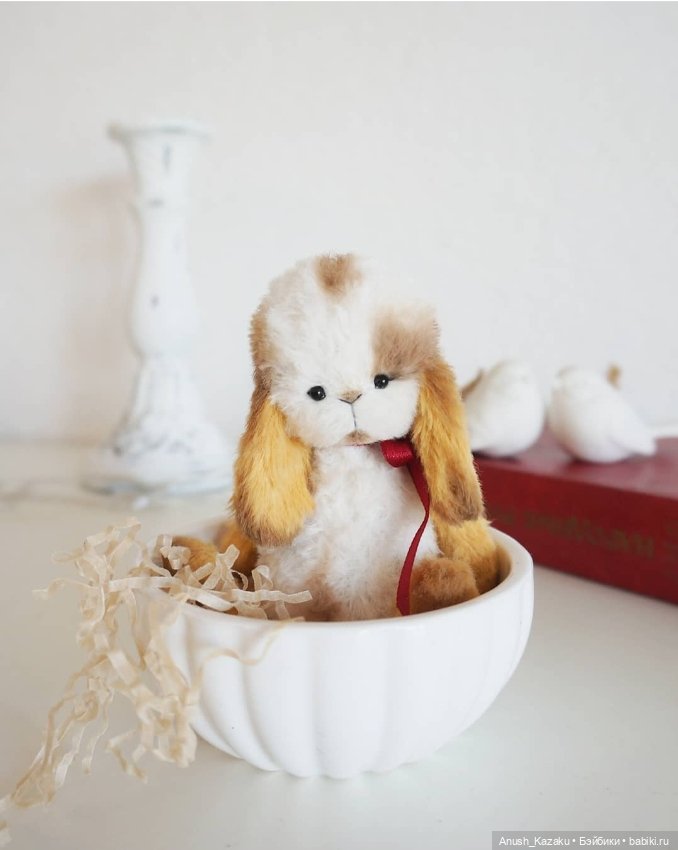 Зайка тедди — Авторские мишки Тедди и друзья: фото (фото 3)