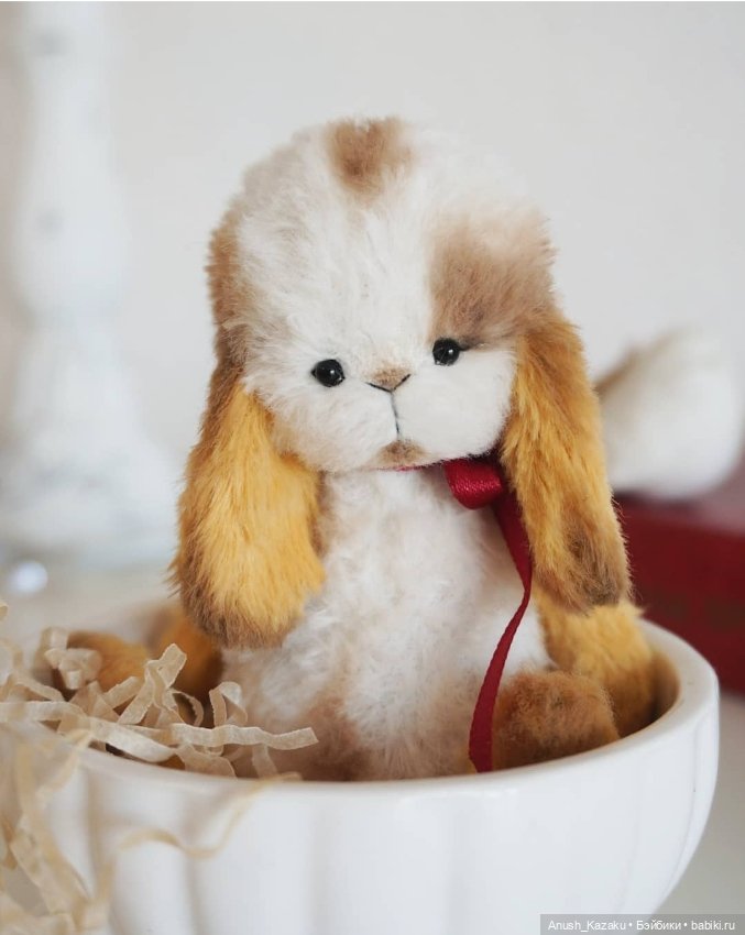 Зайка тедди — Авторские мишки Тедди и друзья: фото