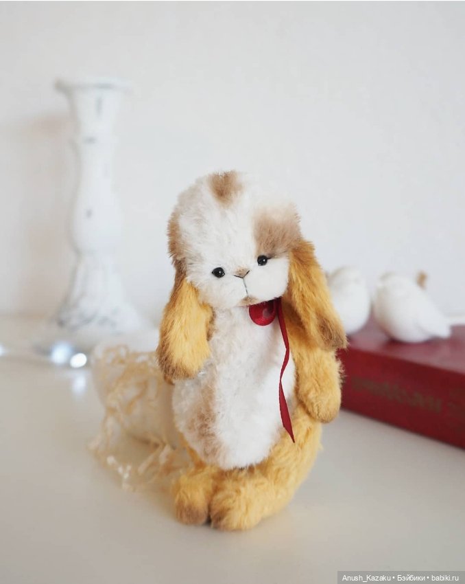 Зайка тедди — Авторские мишки Тедди и друзья: фото (фото 4)