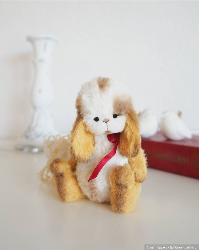 Зайка тедди — Авторские мишки Тедди и друзья: фото (фото 2)