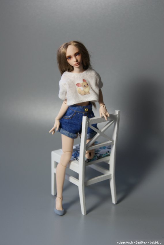 Новая версия Дюймовочки — Авторские шарнирные куклы своими руками: лепка (фото 6)