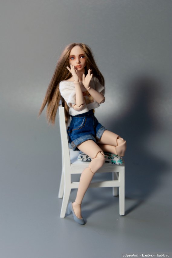 Новая версия Дюймовочки — Авторские шарнирные куклы своими руками: лепка