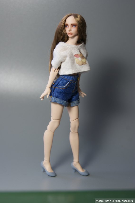 Новая версия Дюймовочки — Авторские шарнирные куклы своими руками: лепка (фото 4)