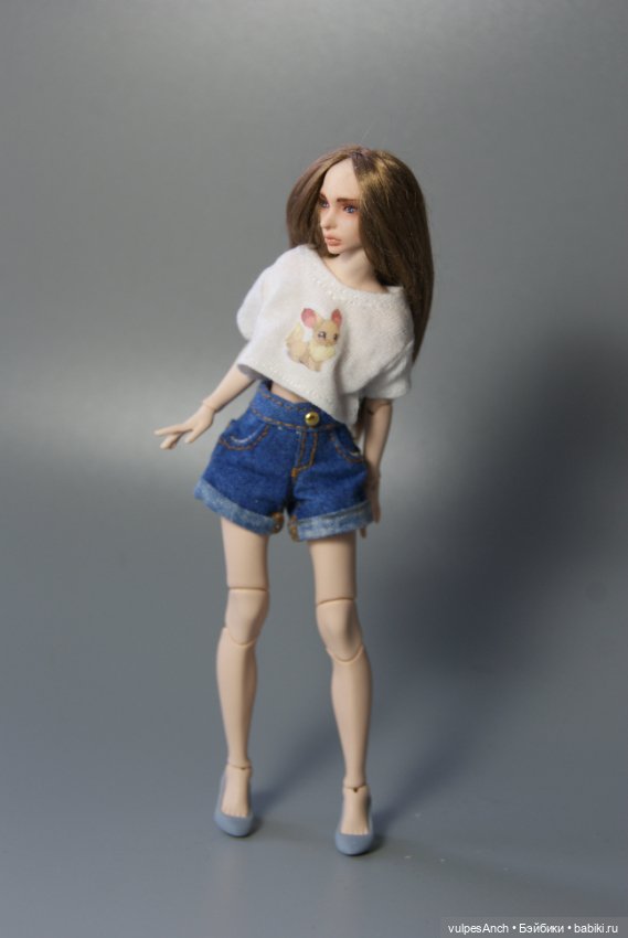 Новая версия Дюймовочки — Авторские шарнирные куклы своими руками: лепка (фото 8)