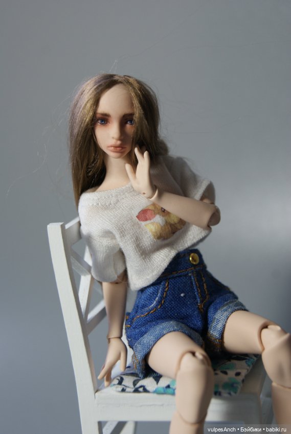 Новая версия Дюймовочки — Авторские шарнирные куклы своими руками: лепка (фото 2)