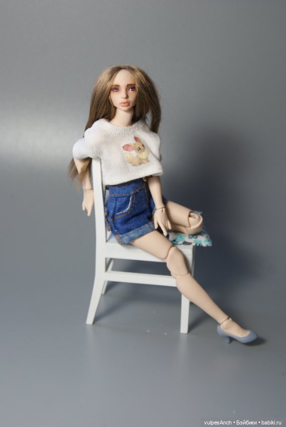 Новая версия Дюймовочки — Авторские шарнирные куклы своими руками: лепка (фото 7)