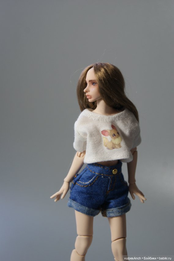 Новая версия Дюймовочки — Авторские шарнирные куклы своими руками: лепка (фото 5)