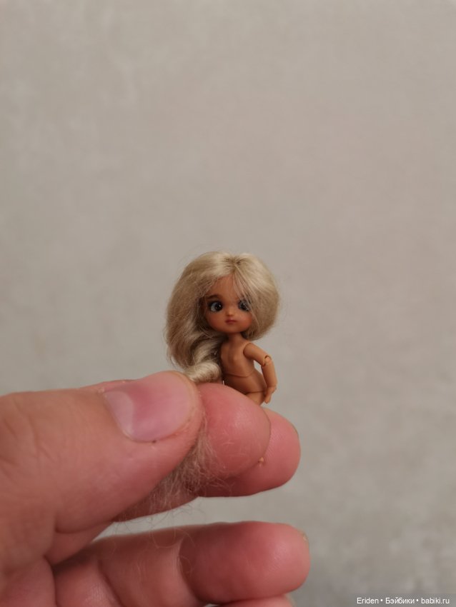 Парички для микро кукол — Кукольная миниатюра своими руками: еда