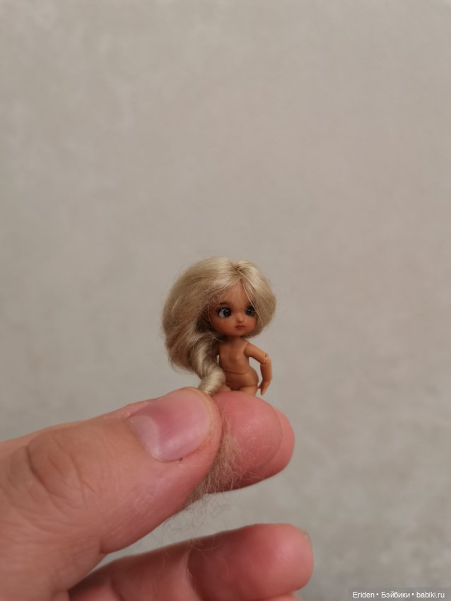 Парички для микро кукол — Кукольная миниатюра своими руками: еда